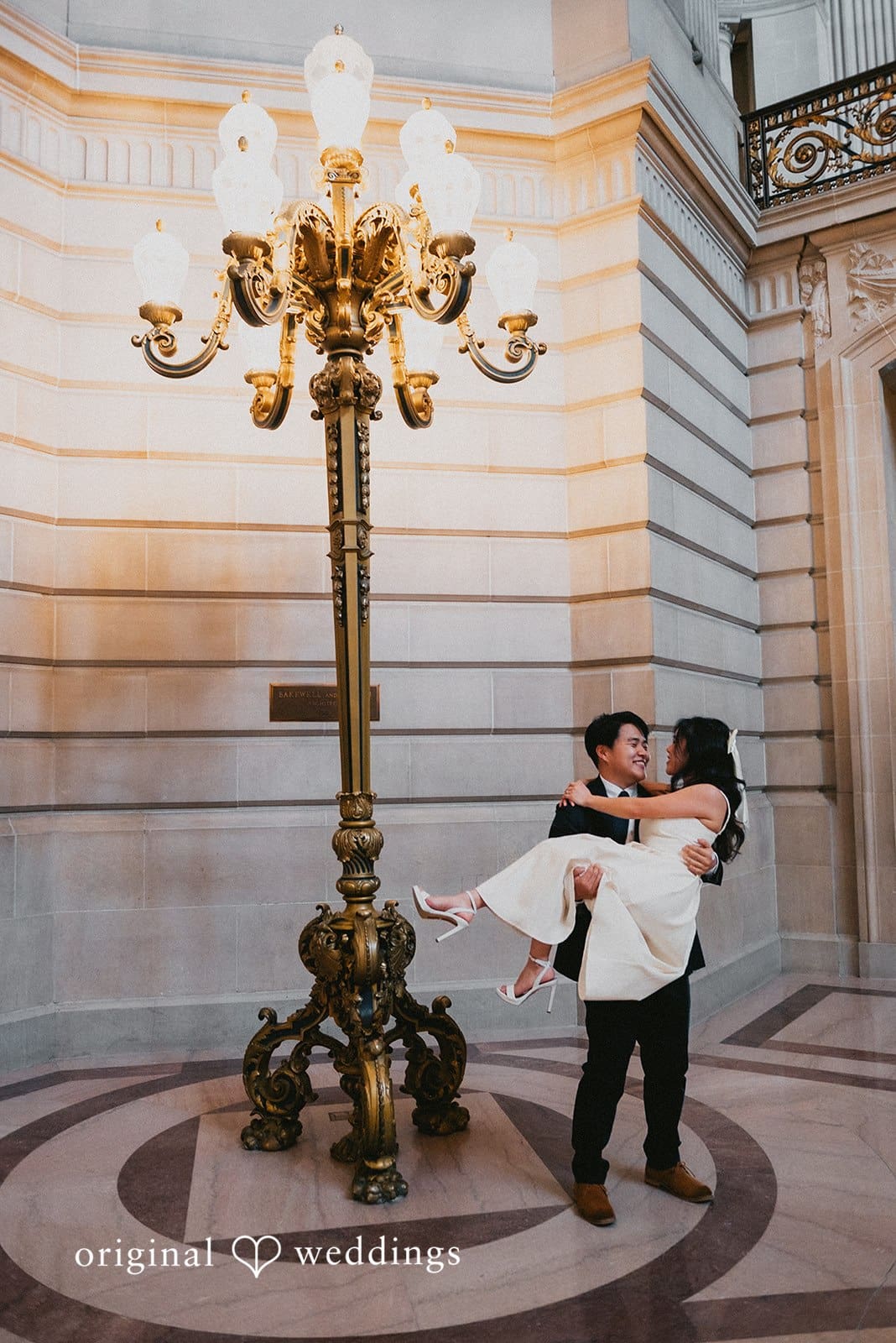 San Francisco City Hall and Japantown Engagement // Ami & Henry -