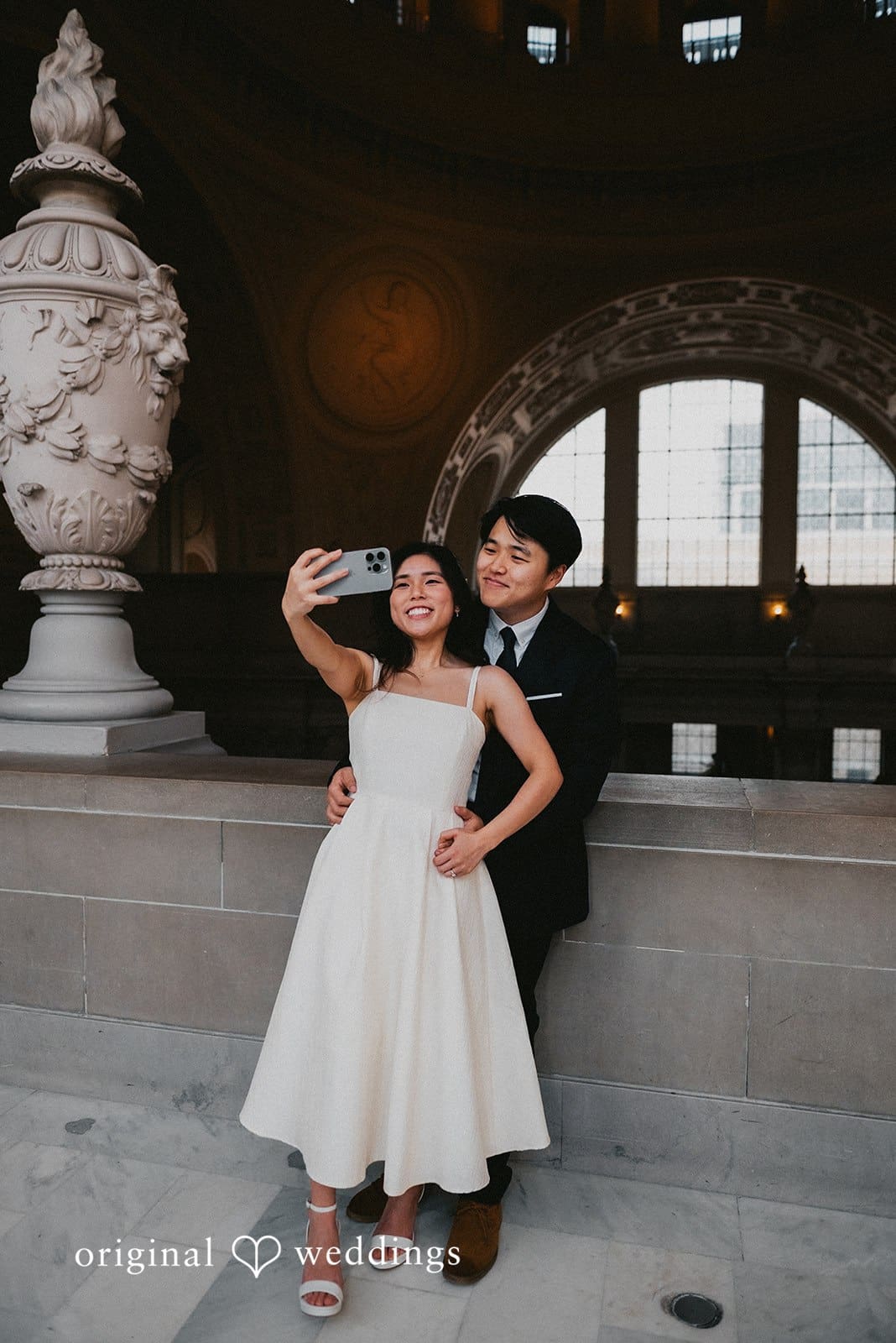 San Francisco City Hall and Japantown Engagement // Ami & Henry -