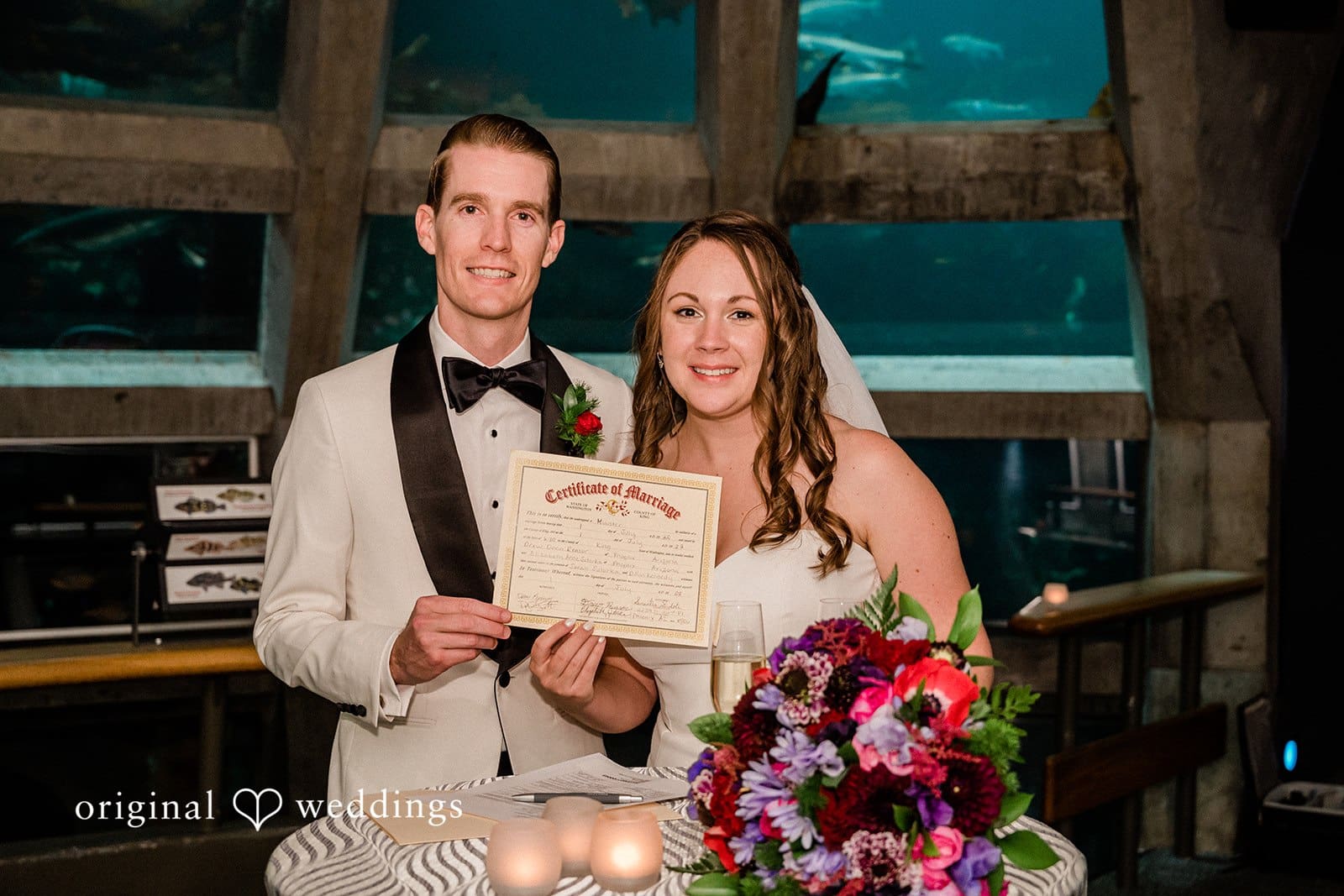 Seattle Aquarium Wedding // Drew & Elizabeth -