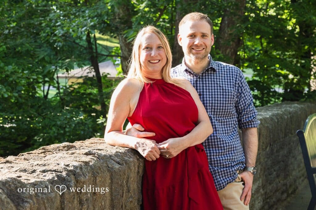 David + Stephanie Sharon Woods Engagement // Stephanie & David -
