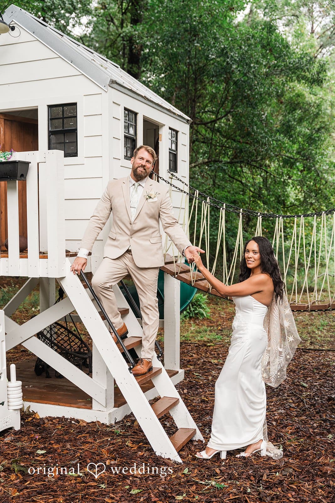 South Carolina Backyard Wedding // Maria & Jonathan -