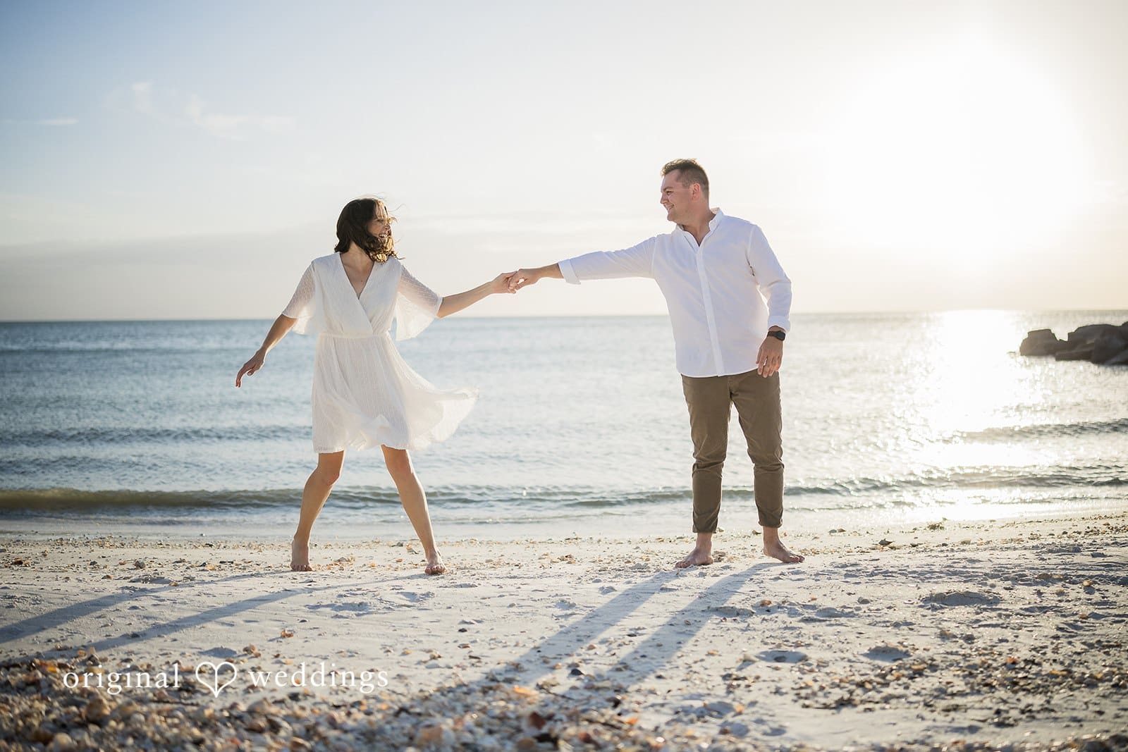 South Lido Beach Engagement // Nicole & Hunter -