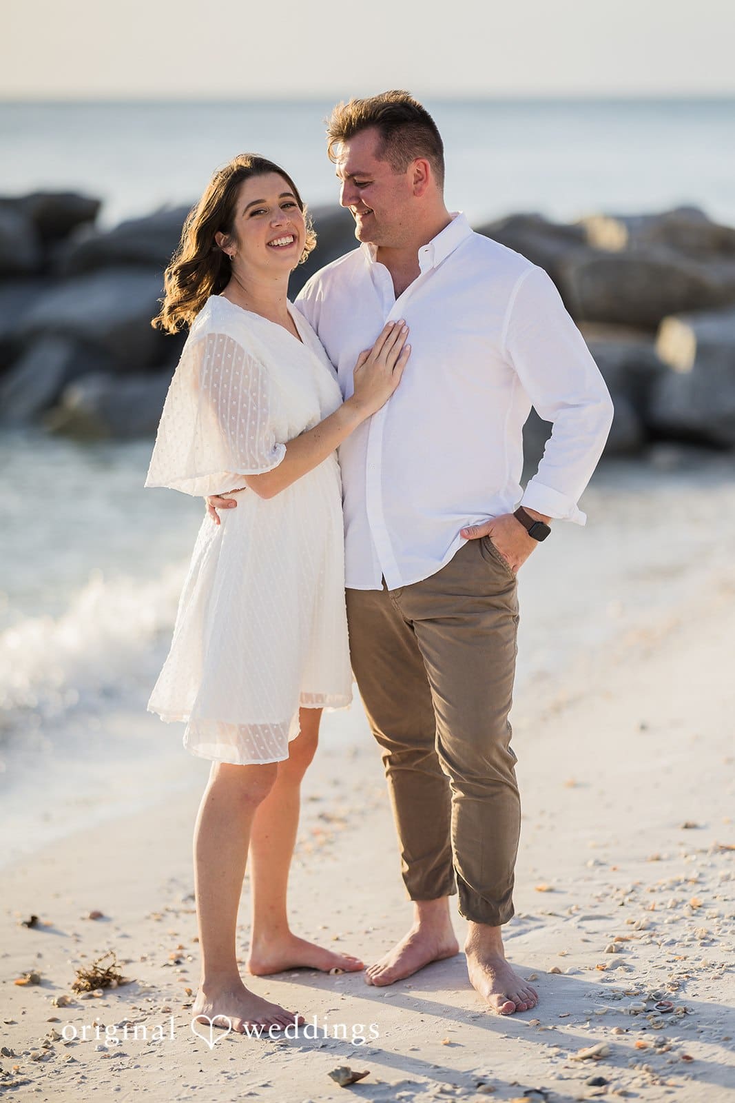 South Lido Beach Engagement // Nicole & Hunter -