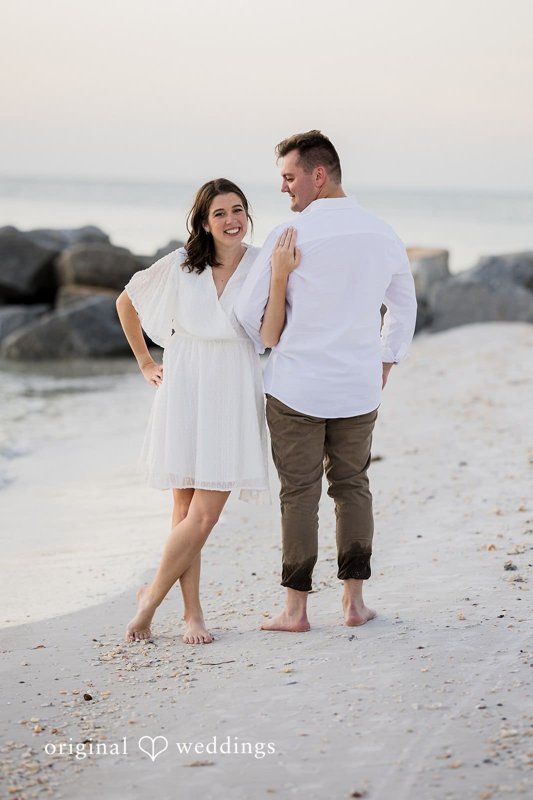South Lido Beach Engagement // Nicole & Hunter -
