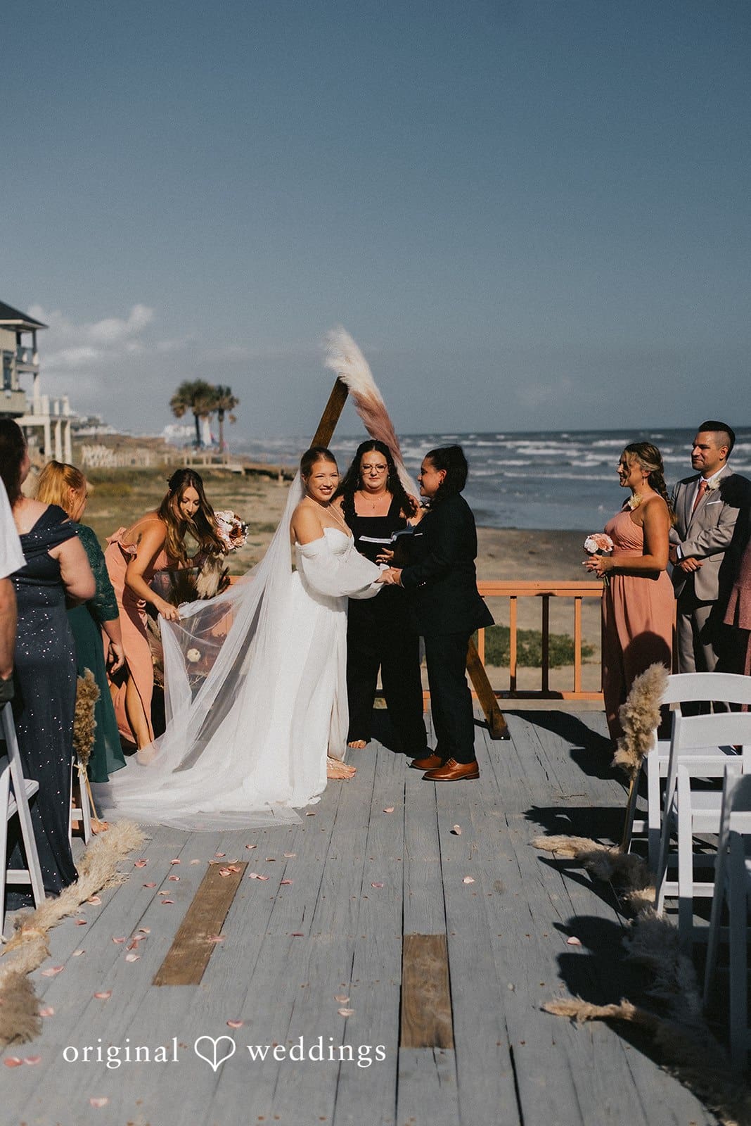 Texas Beach Wedding // Monica & Amanda -