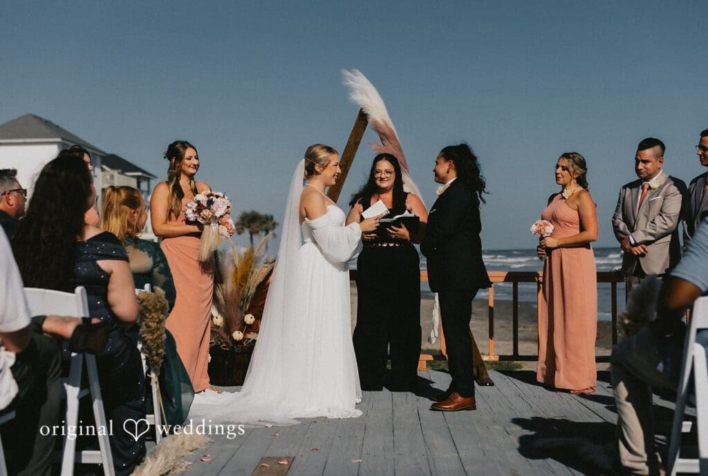 Texas Beach Wedding // Monica & Amanda -