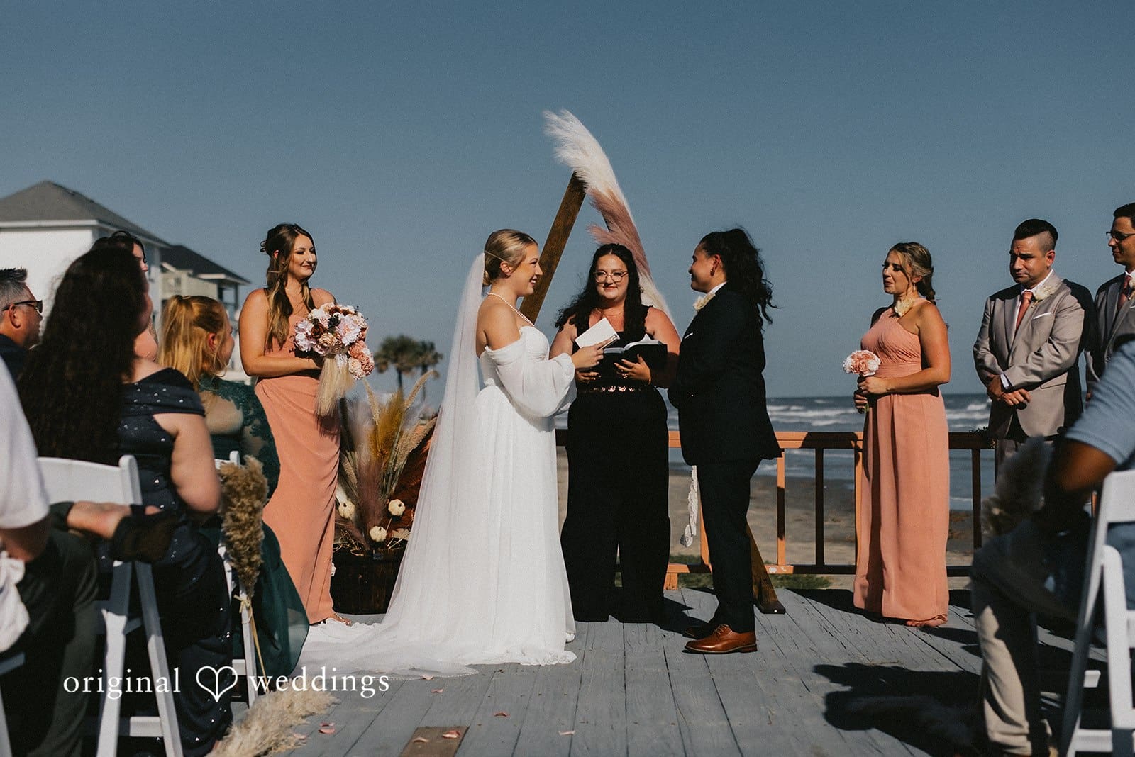 Texas Beach Wedding // Monica & Amanda -