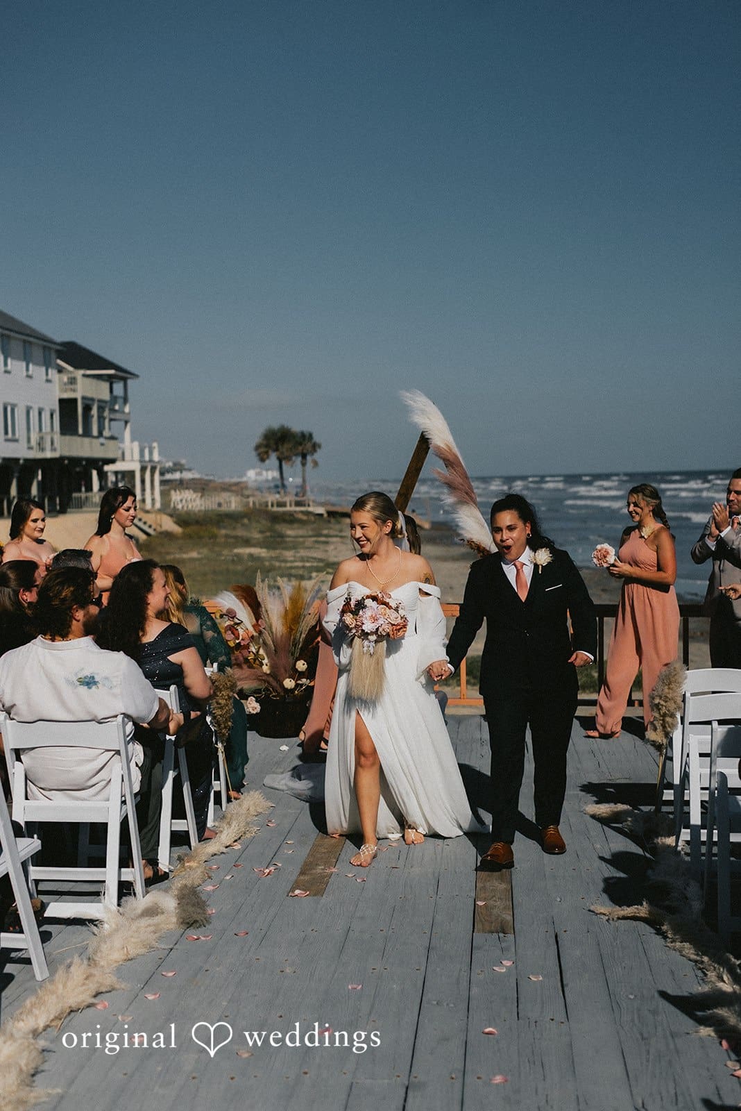 Texas Beach Wedding // Monica & Amanda -
