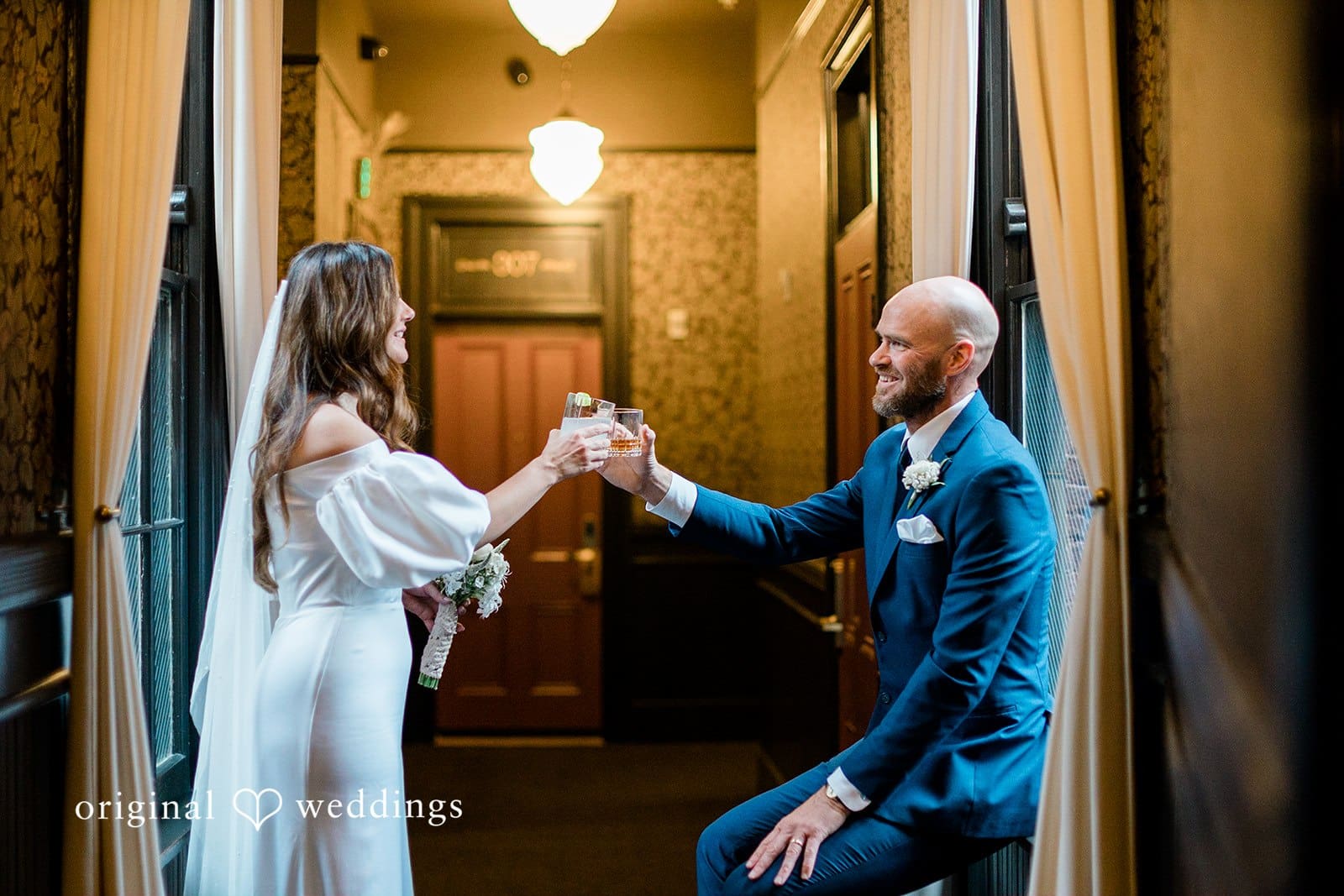 The National Exchange Hotel Wedding // Rebecca & Ezra -