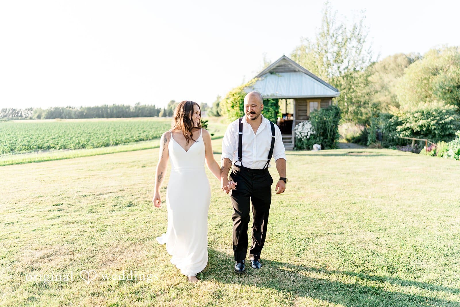 The Saltbox Barn Wedding // Alexandra & James -