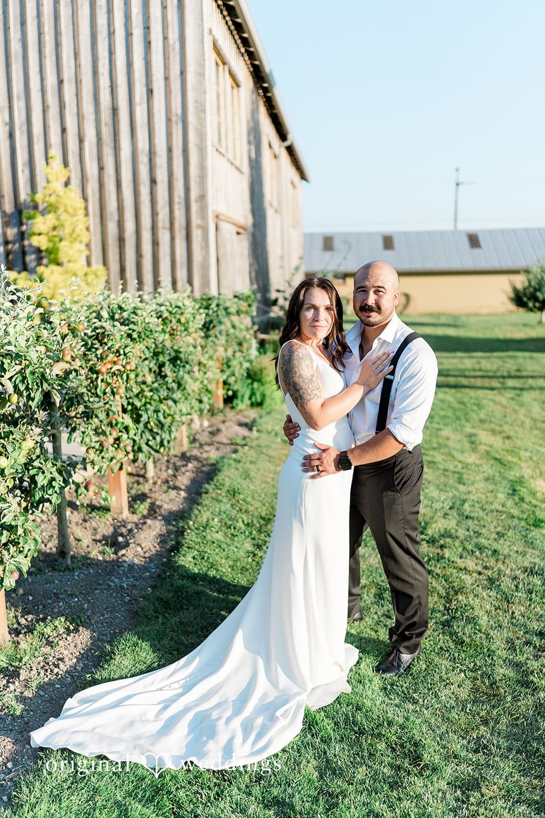 The Saltbox Barn Wedding // Alexandra & James -