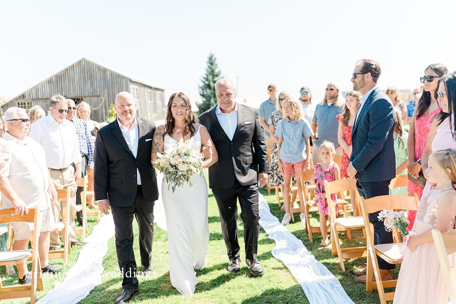 The Saltbox Barn Wedding // Alexandra & James -