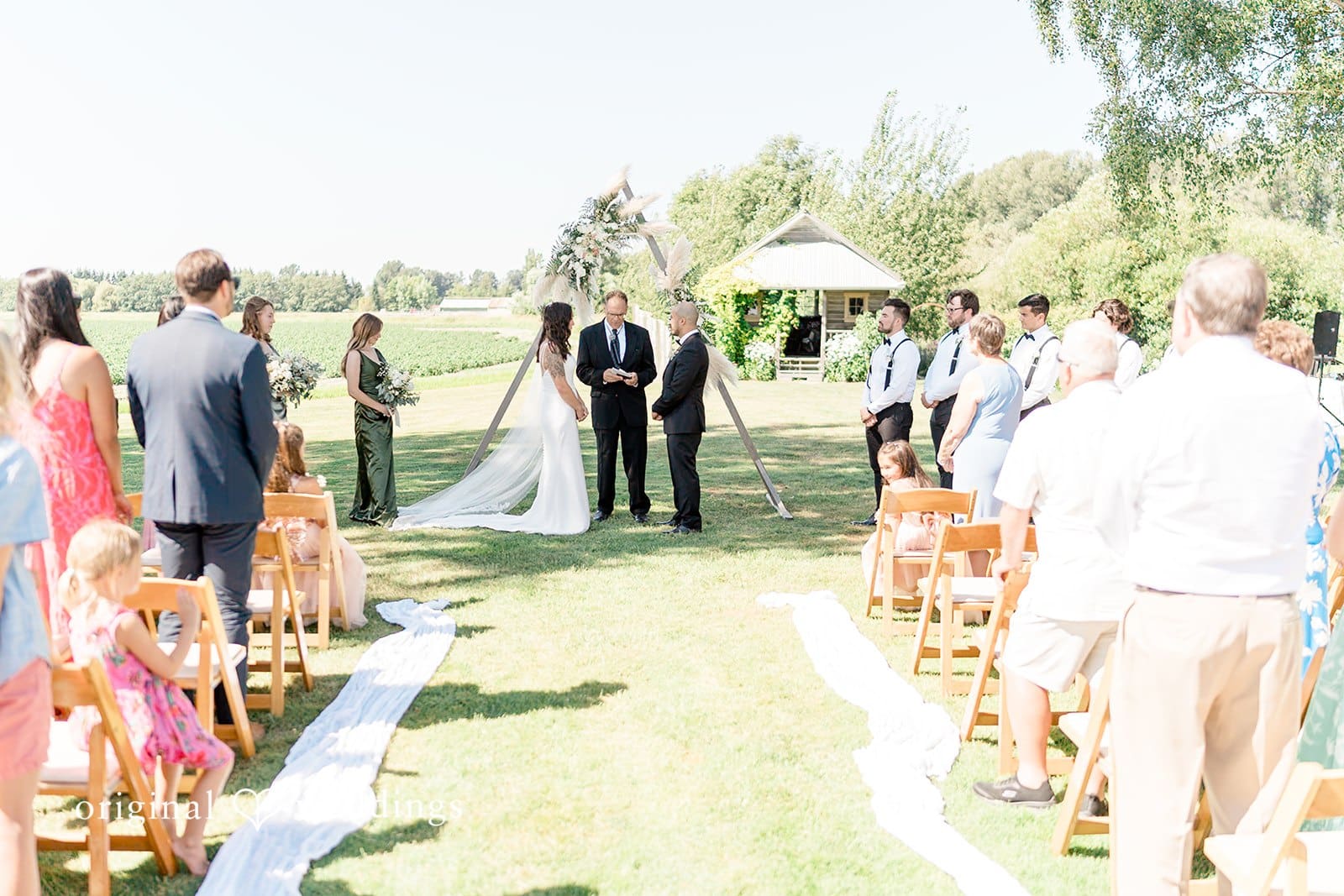 The Saltbox Barn Wedding // Alexandra & James -