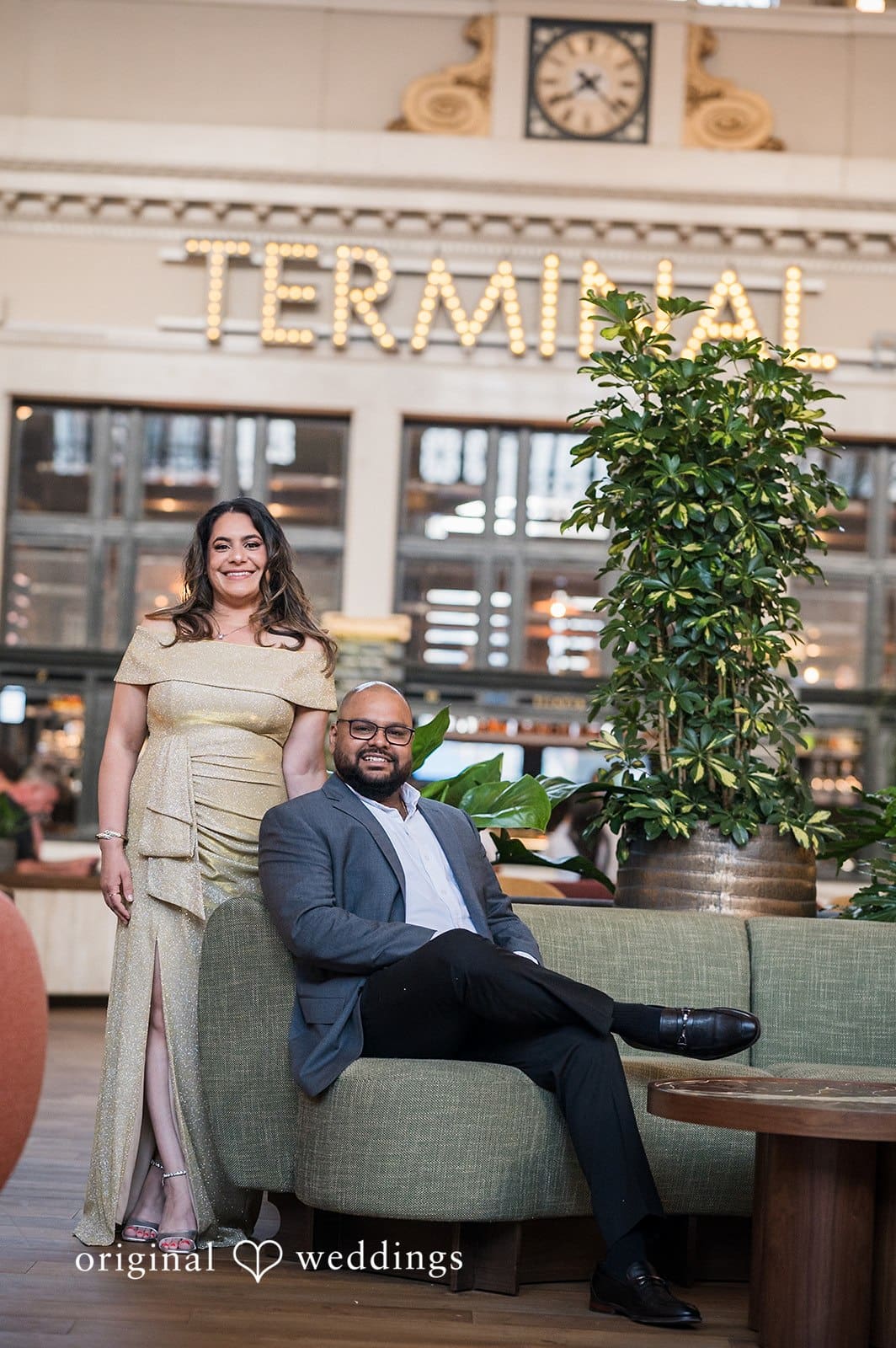 Union Station Engagement // Sneha & Arjun -