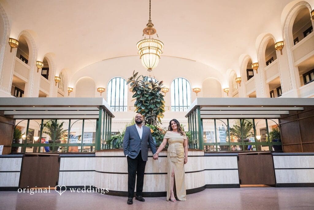 Sneha + Arjun Union Station Engagement // Sneha & Arjun -