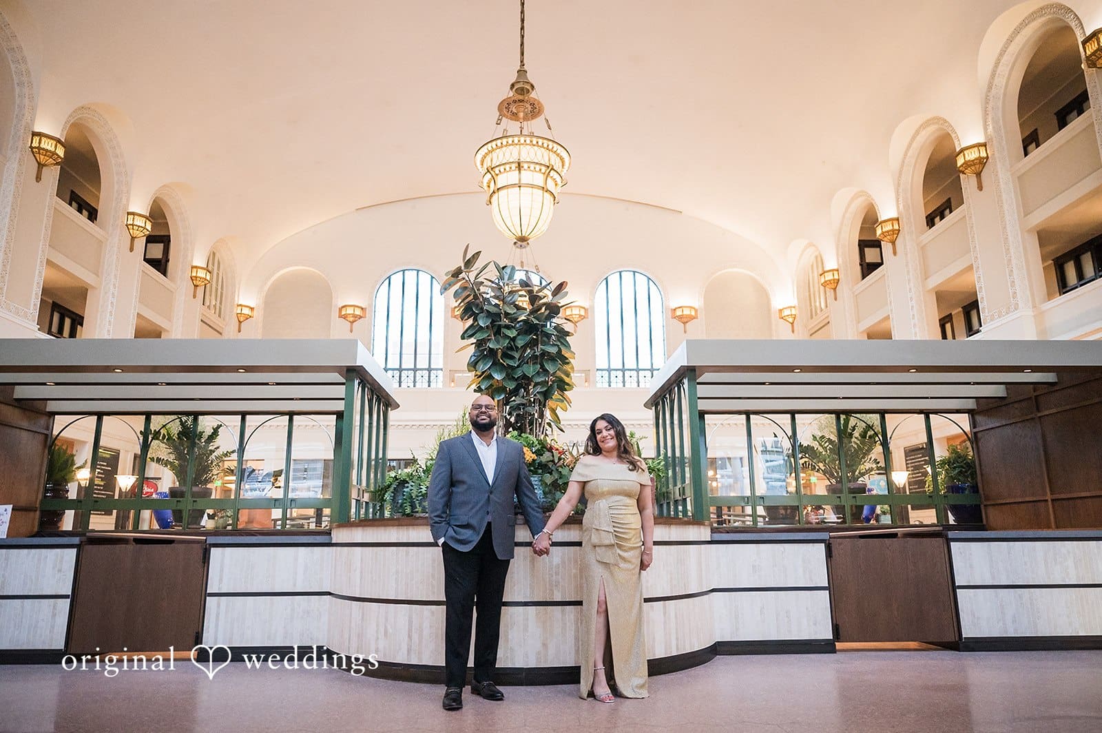 Union Station Engagement // Sneha & Arjun -