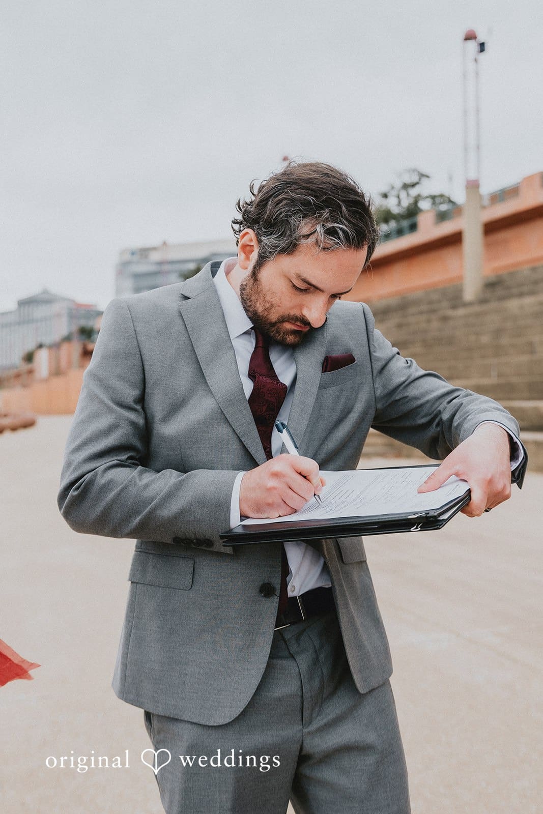 Vanderburgh County Clerk Wedding // Christina & Nicholas -