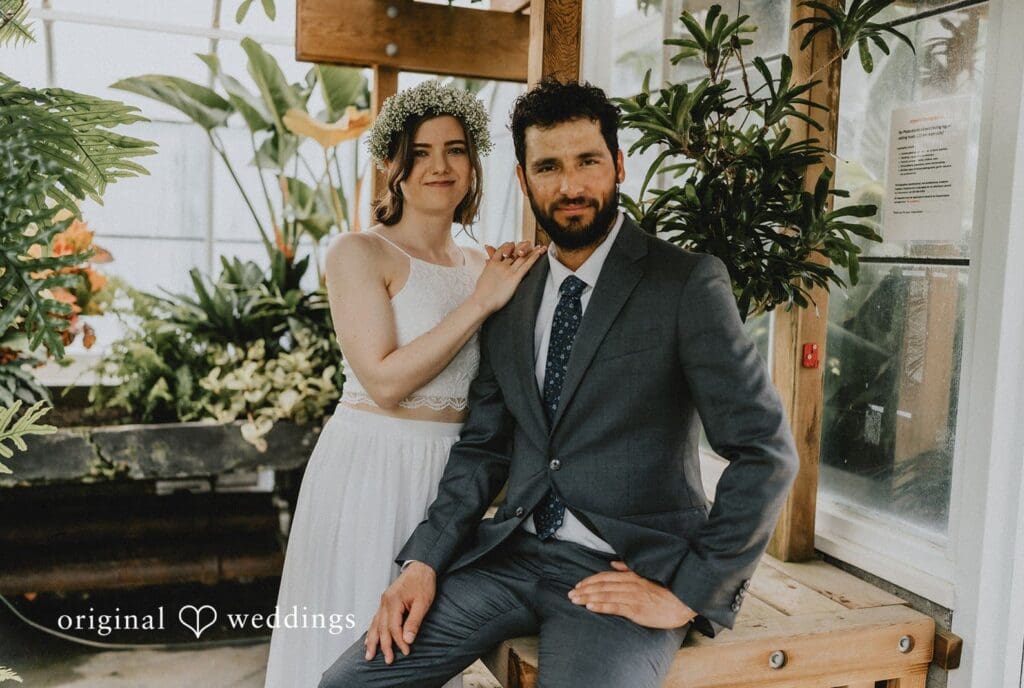 Volunteer Park Conservatory Wedding // Valerie & Darwin -