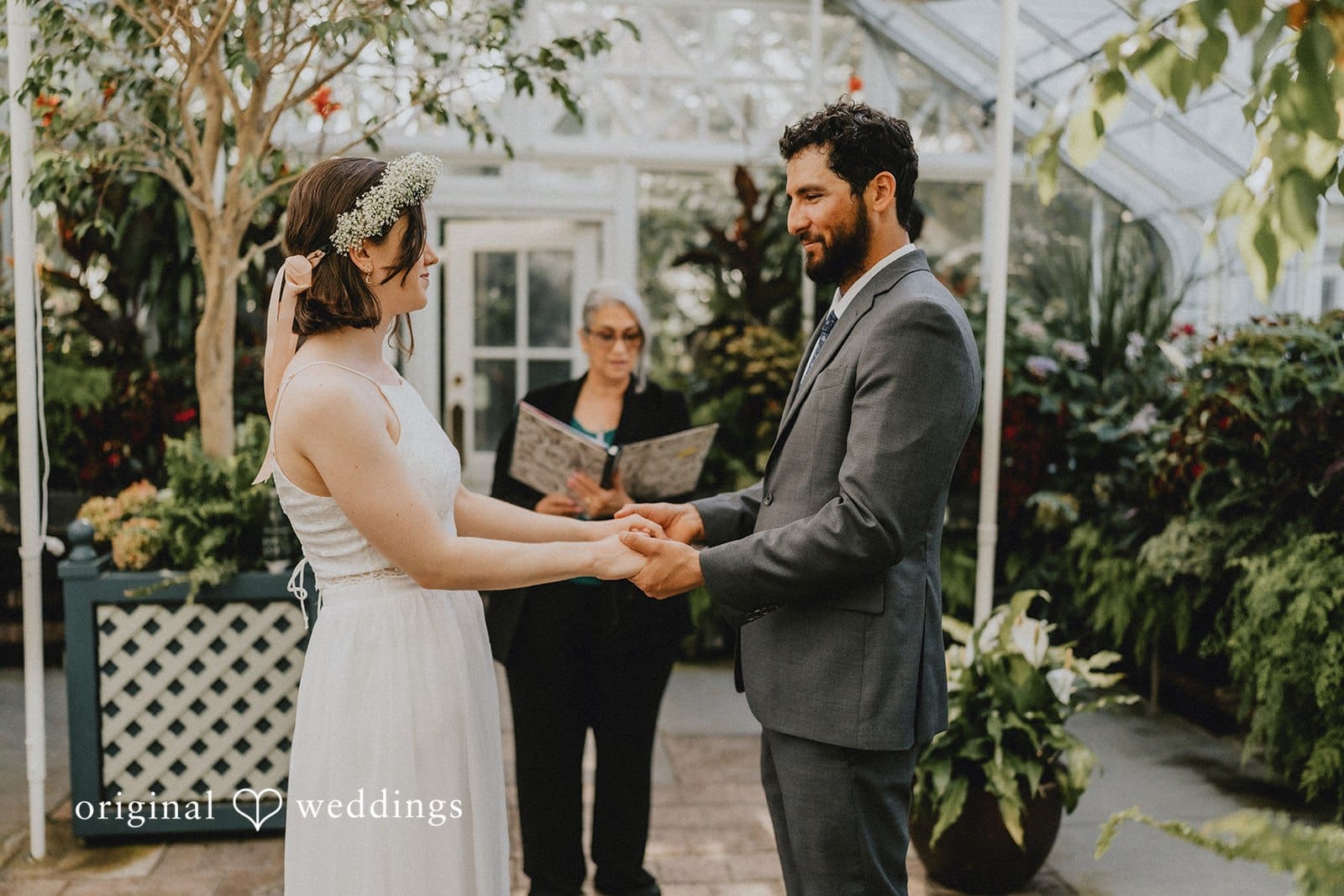 Volunteer Park Conservatory Wedding // Valerie & Darwin -