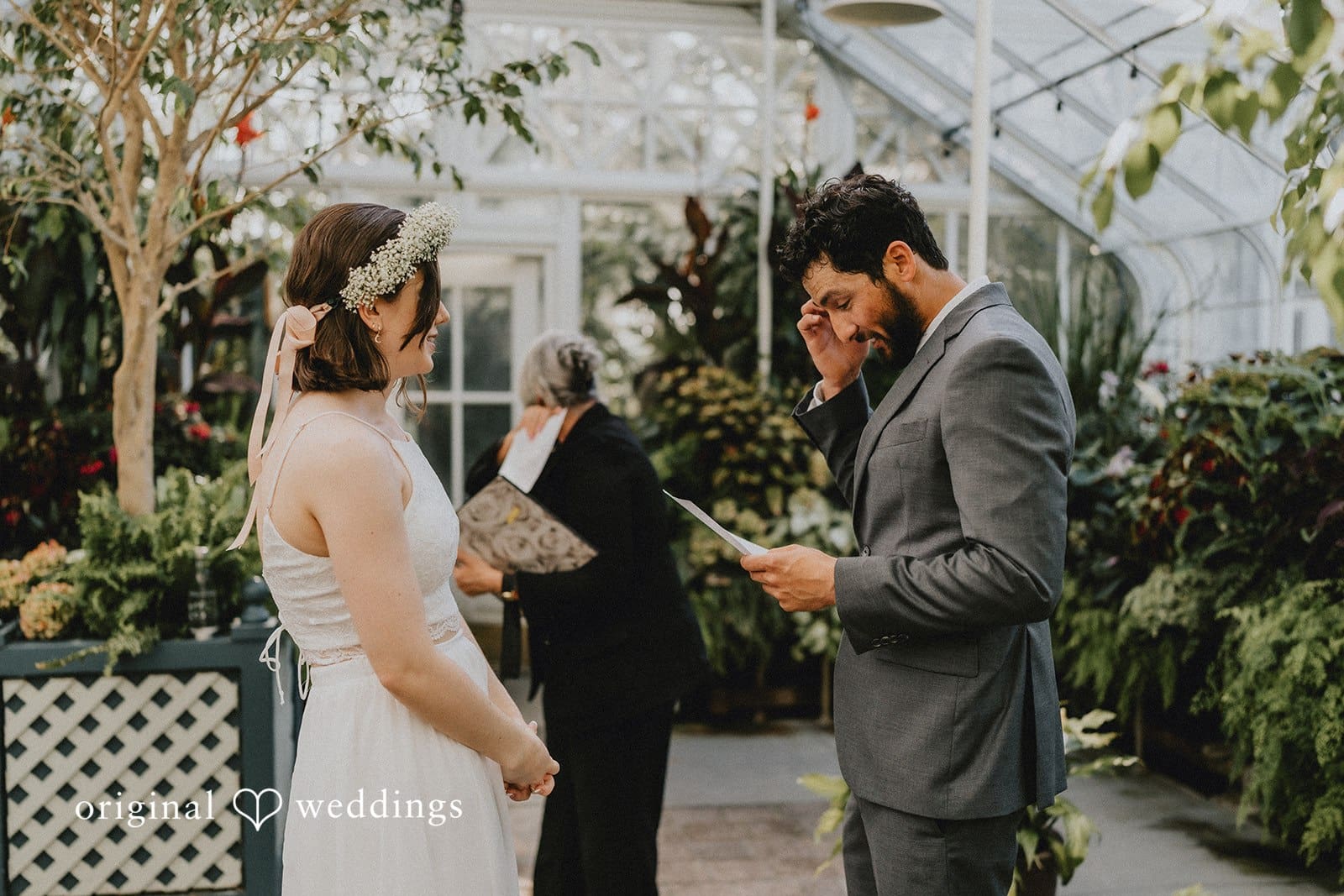 Volunteer Park Conservatory Wedding // Valerie & Darwin -