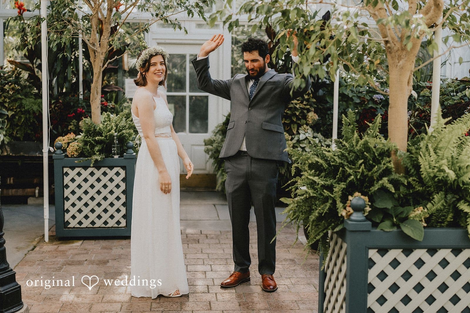 Volunteer Park Conservatory Wedding // Valerie & Darwin -