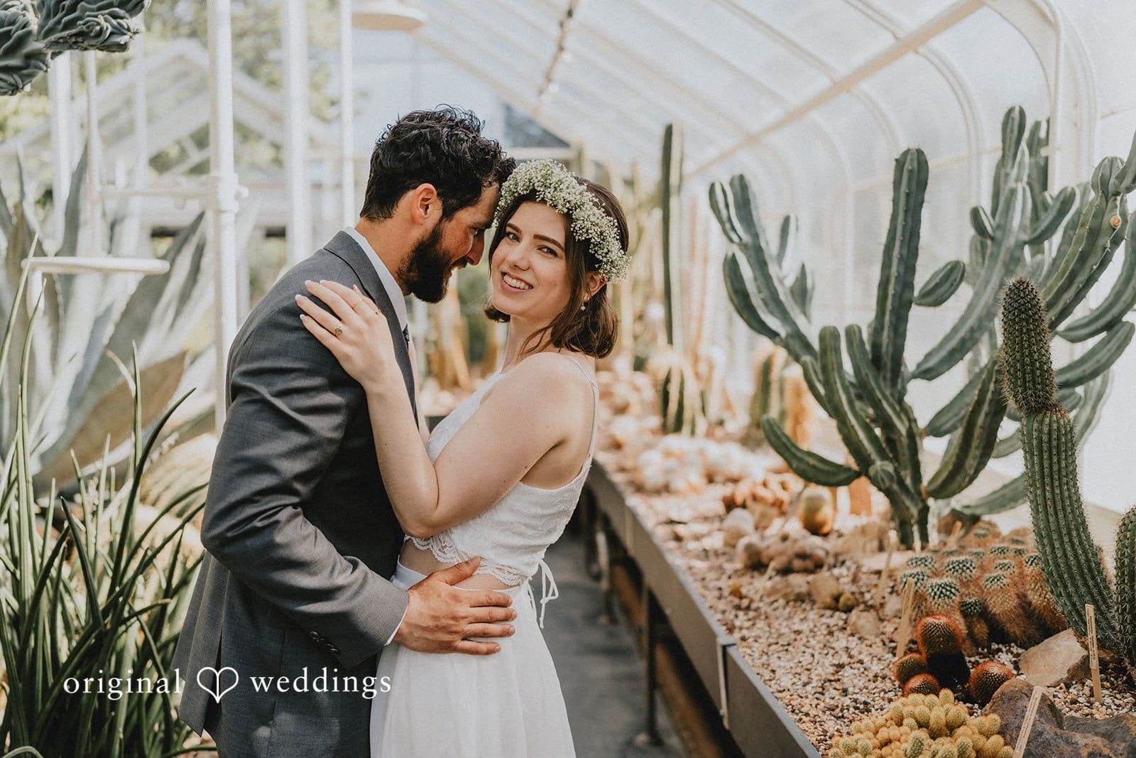 Volunteer Park Conservatory Wedding // Valerie & Darwin -