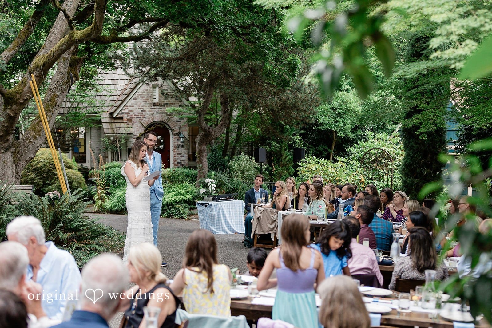 Washington Backyard Wedding // Colleen & David -