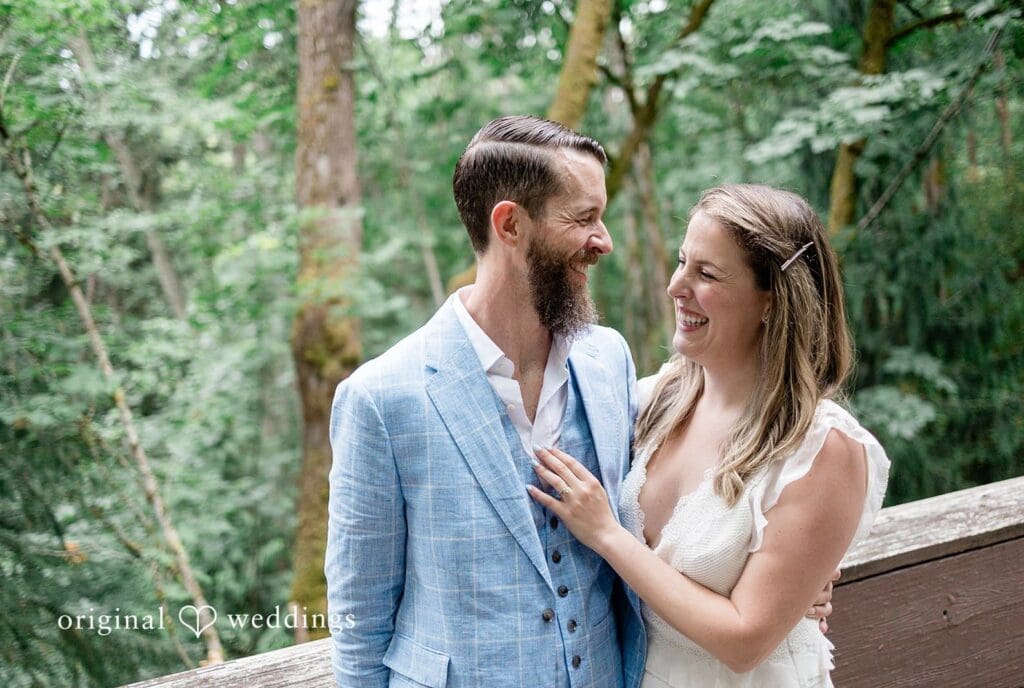 Colleen + David Washington Backyard Wedding // Colleen & David -
