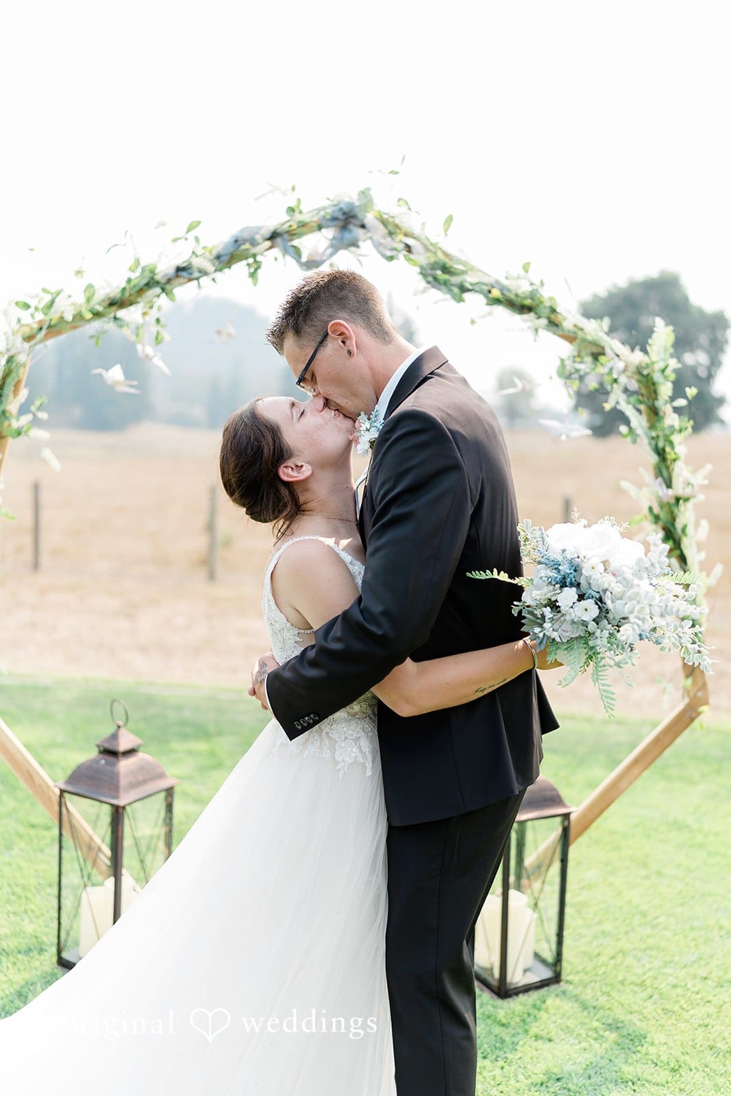 Washington Backyard Wedding // Demitri & Anthony -