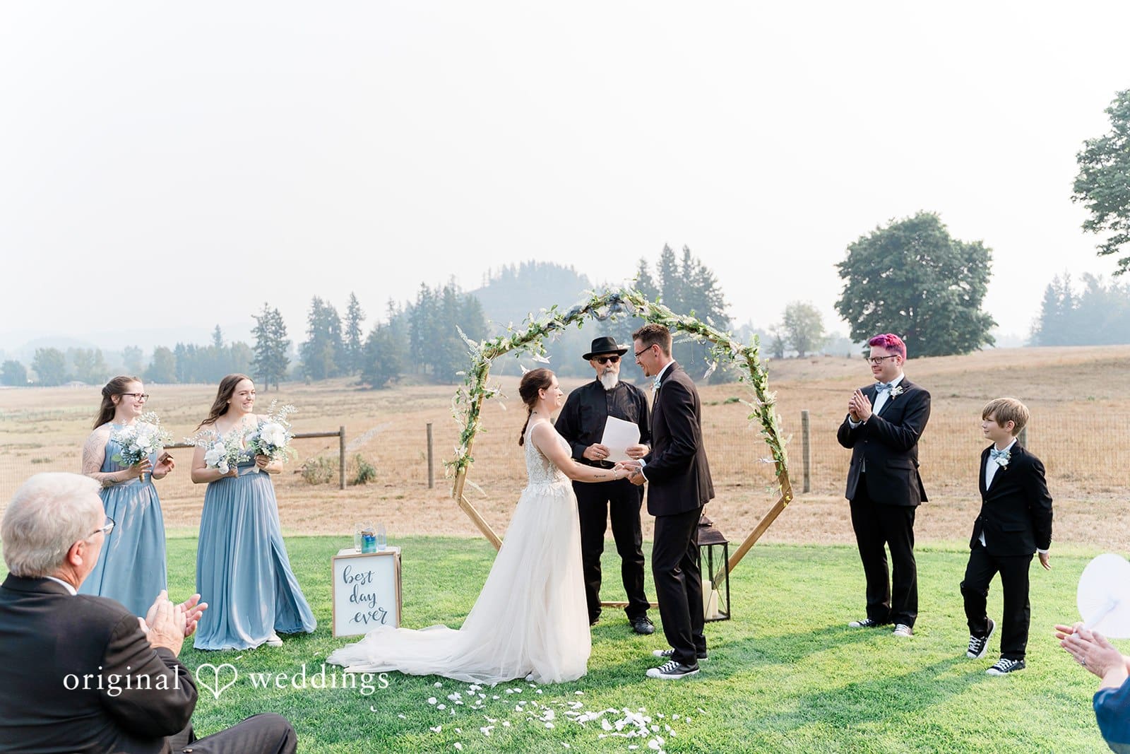 Washington Backyard Wedding // Demitri & Anthony -