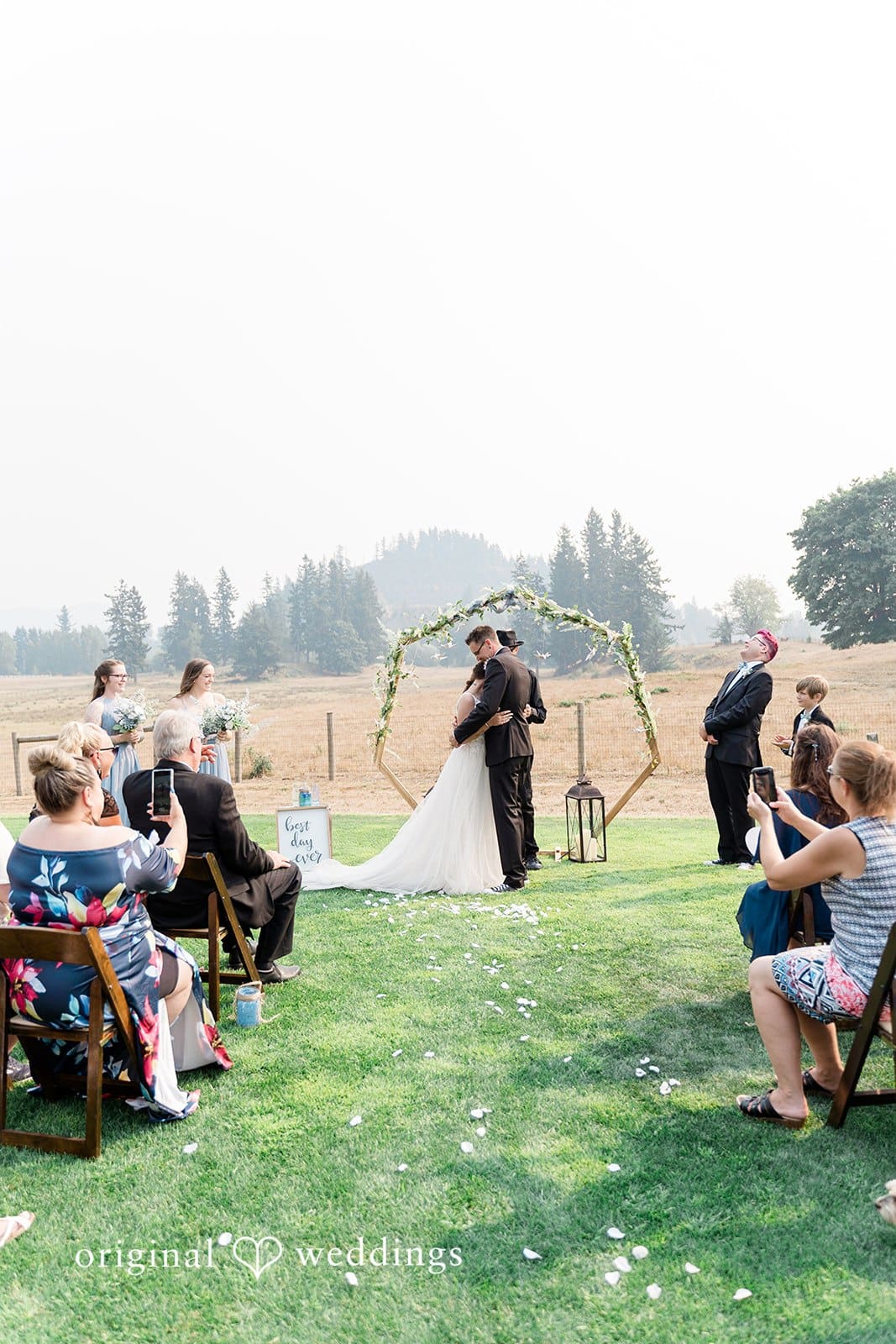 Washington Backyard Wedding // Demitri & Anthony -
