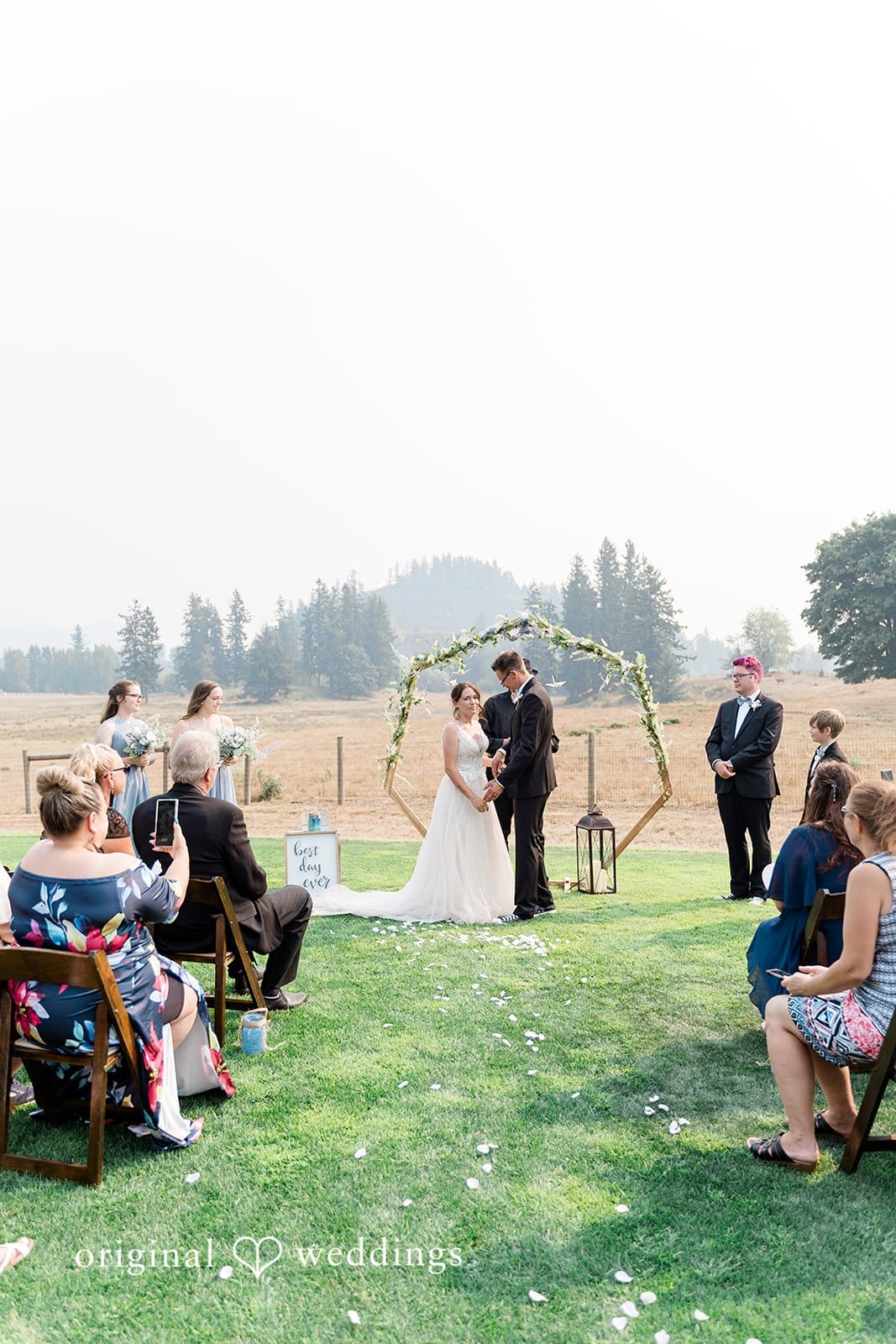Washington Backyard Wedding // Demitri & Anthony -