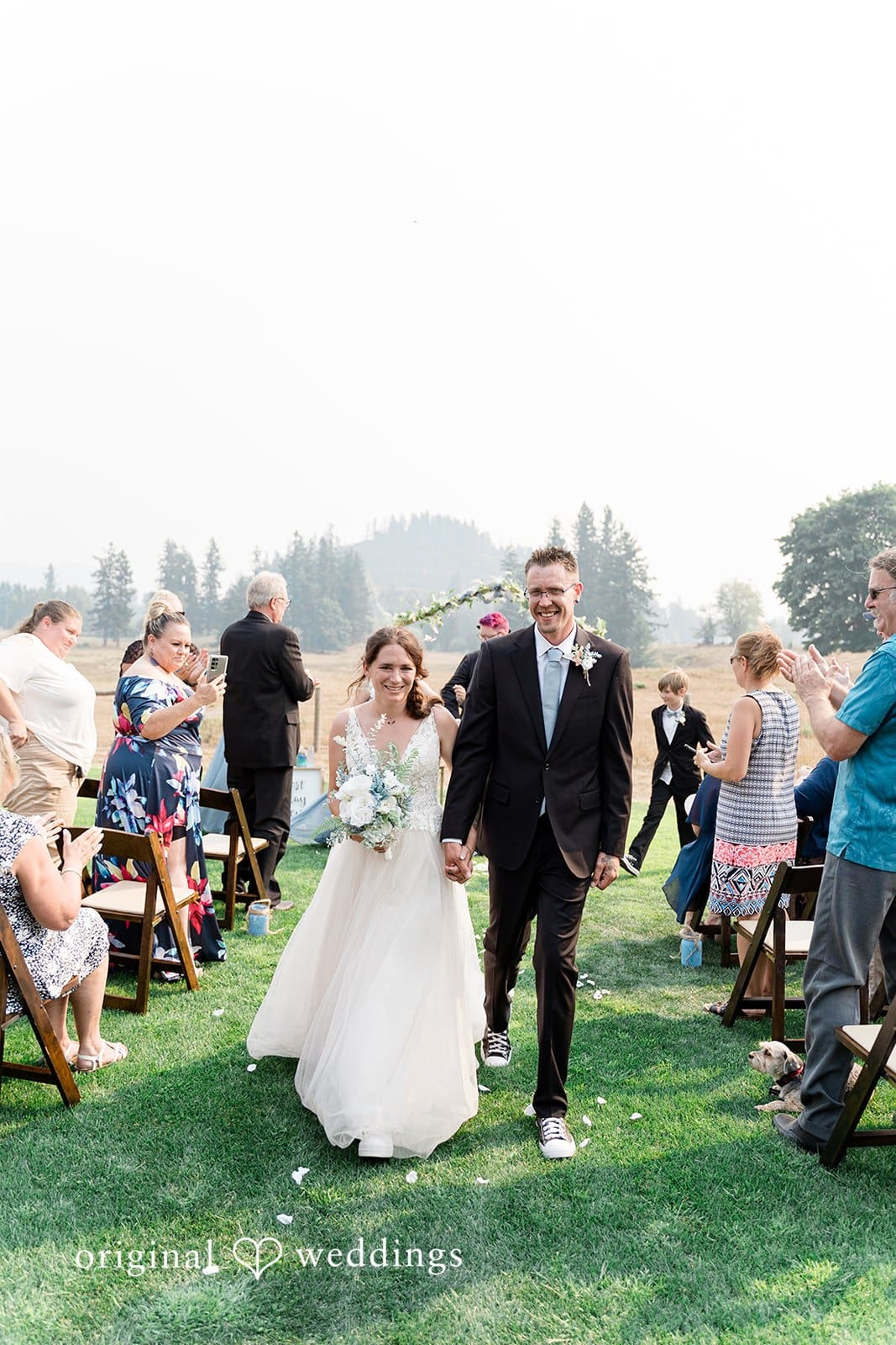 Washington Backyard Wedding // Demitri & Anthony -