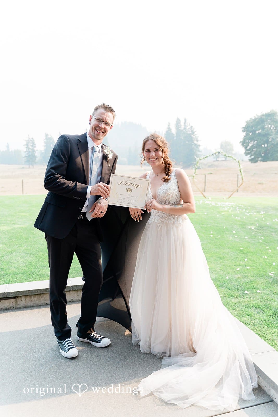 Washington Backyard Wedding // Demitri & Anthony -