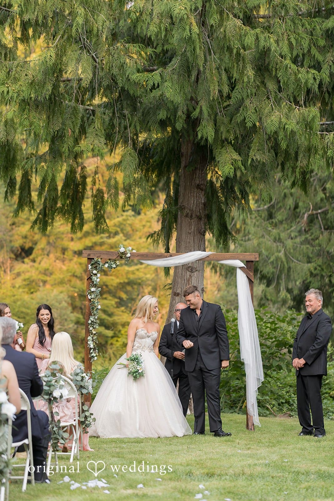 Washington Backyard Wedding // Ella & Mitch -