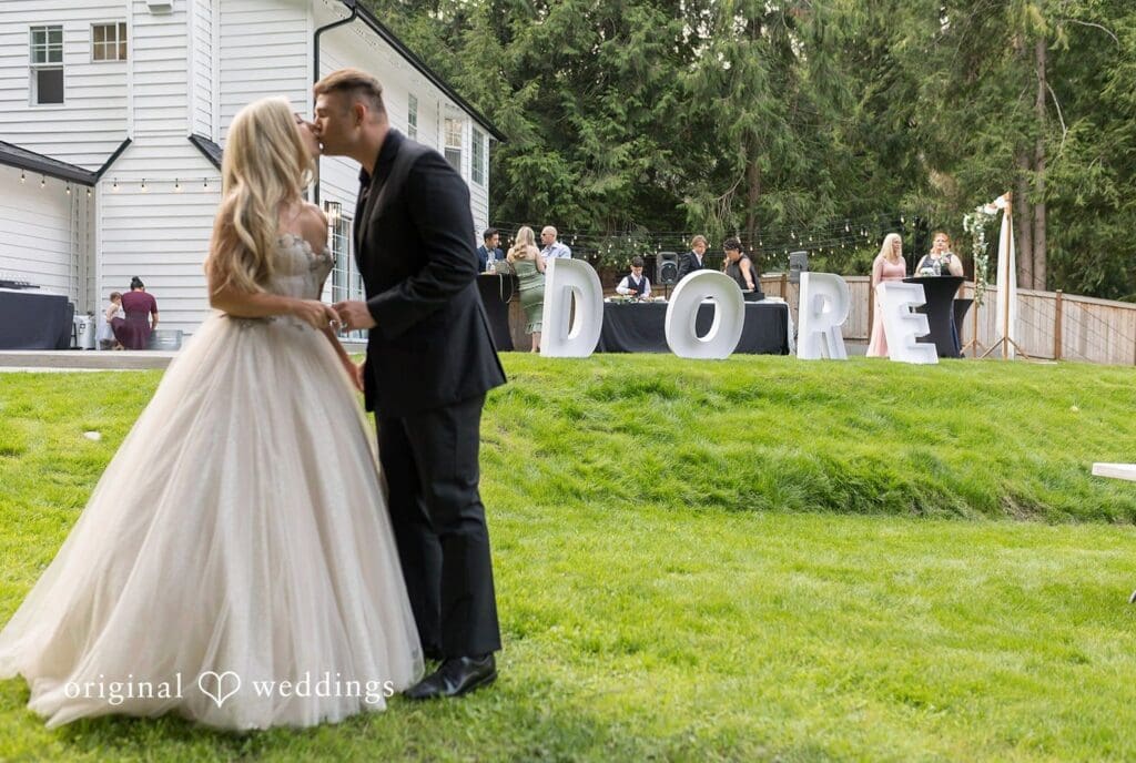 Ella + Mitch Washington Backyard Wedding // Ella & Mitch -