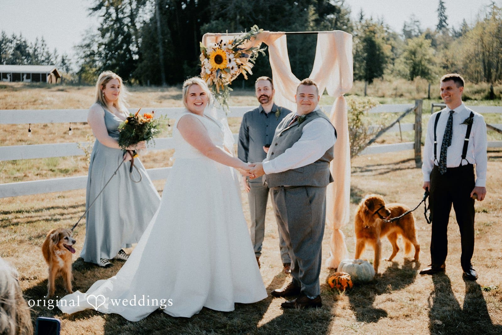 Washington Backyard Wedding // Jacob & Holly -