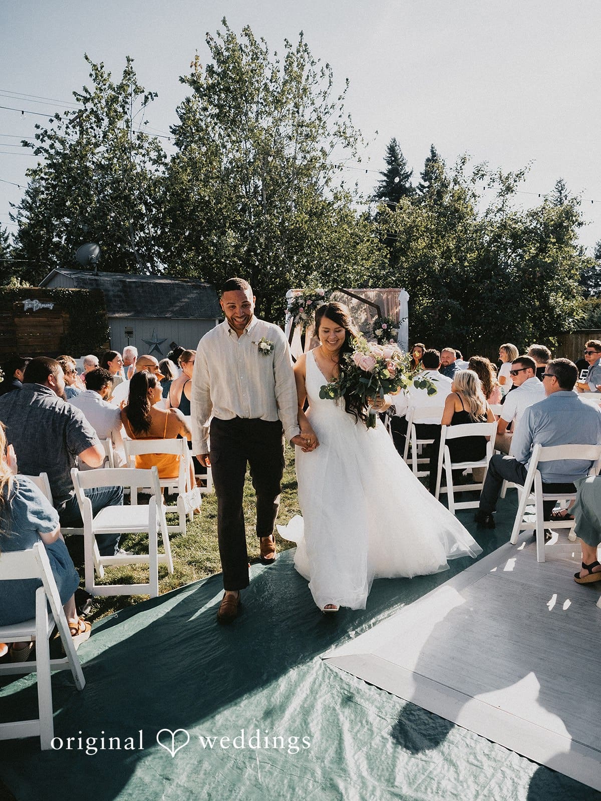 Washington Backyard Wedding // Jonathan & Ashley -