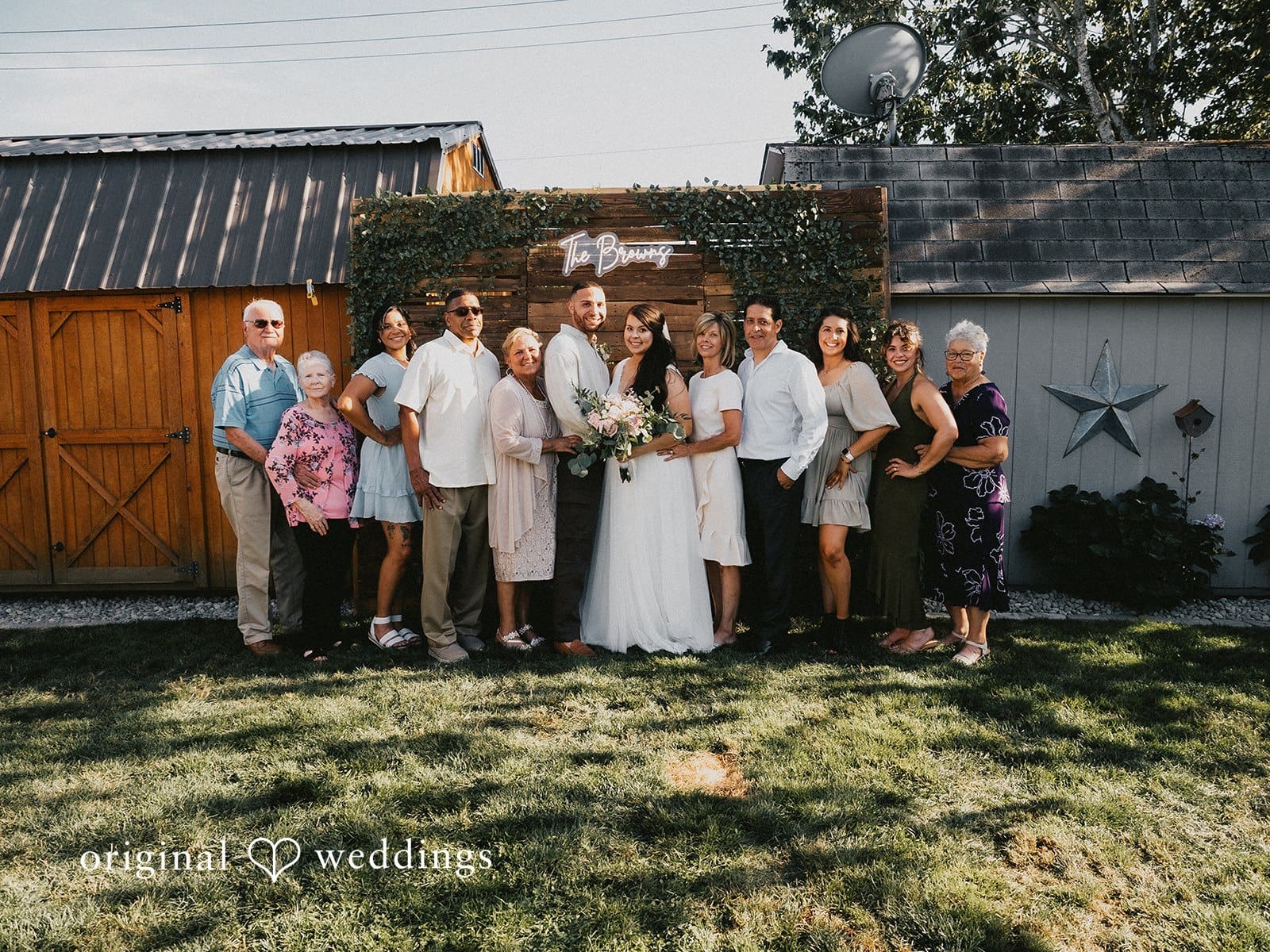 Washington Backyard Wedding // Jonathan & Ashley -