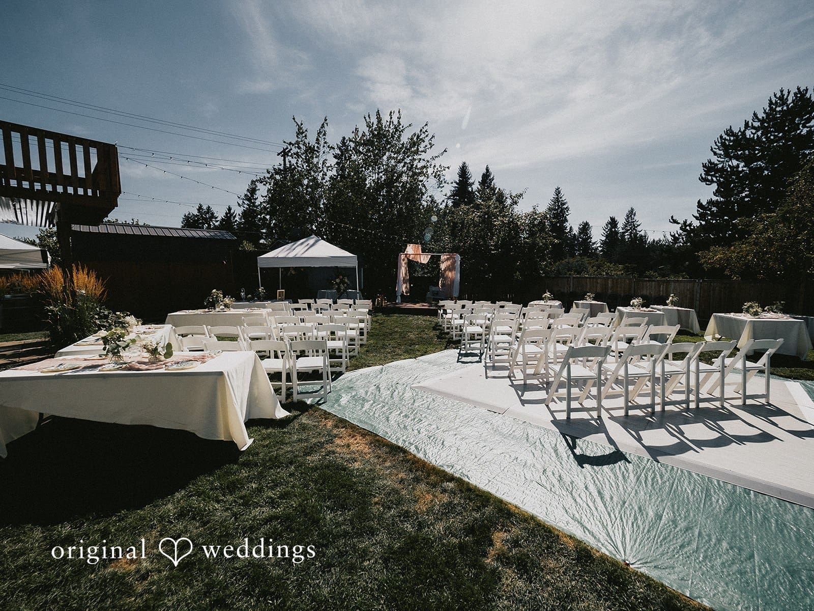 Washington Backyard Wedding // Jonathan & Ashley -