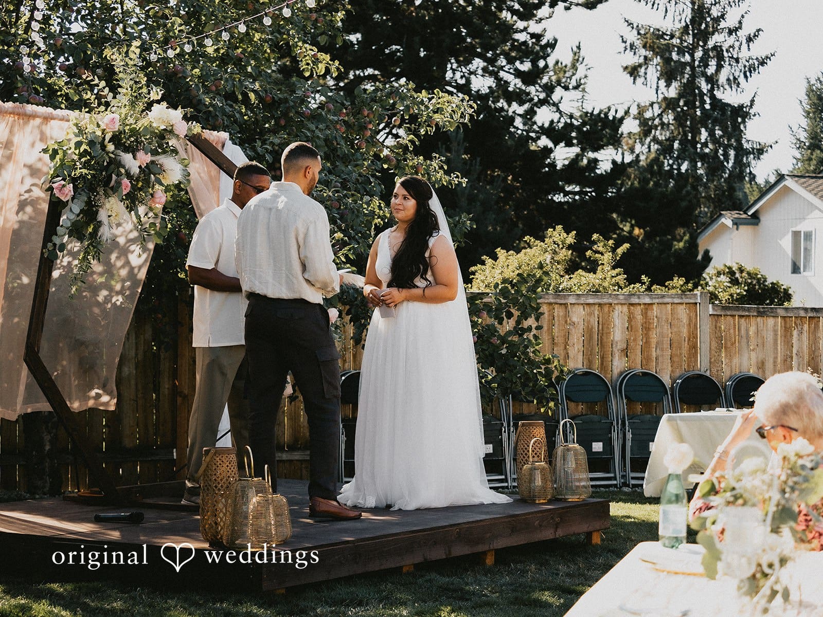 Washington Backyard Wedding // Jonathan & Ashley -