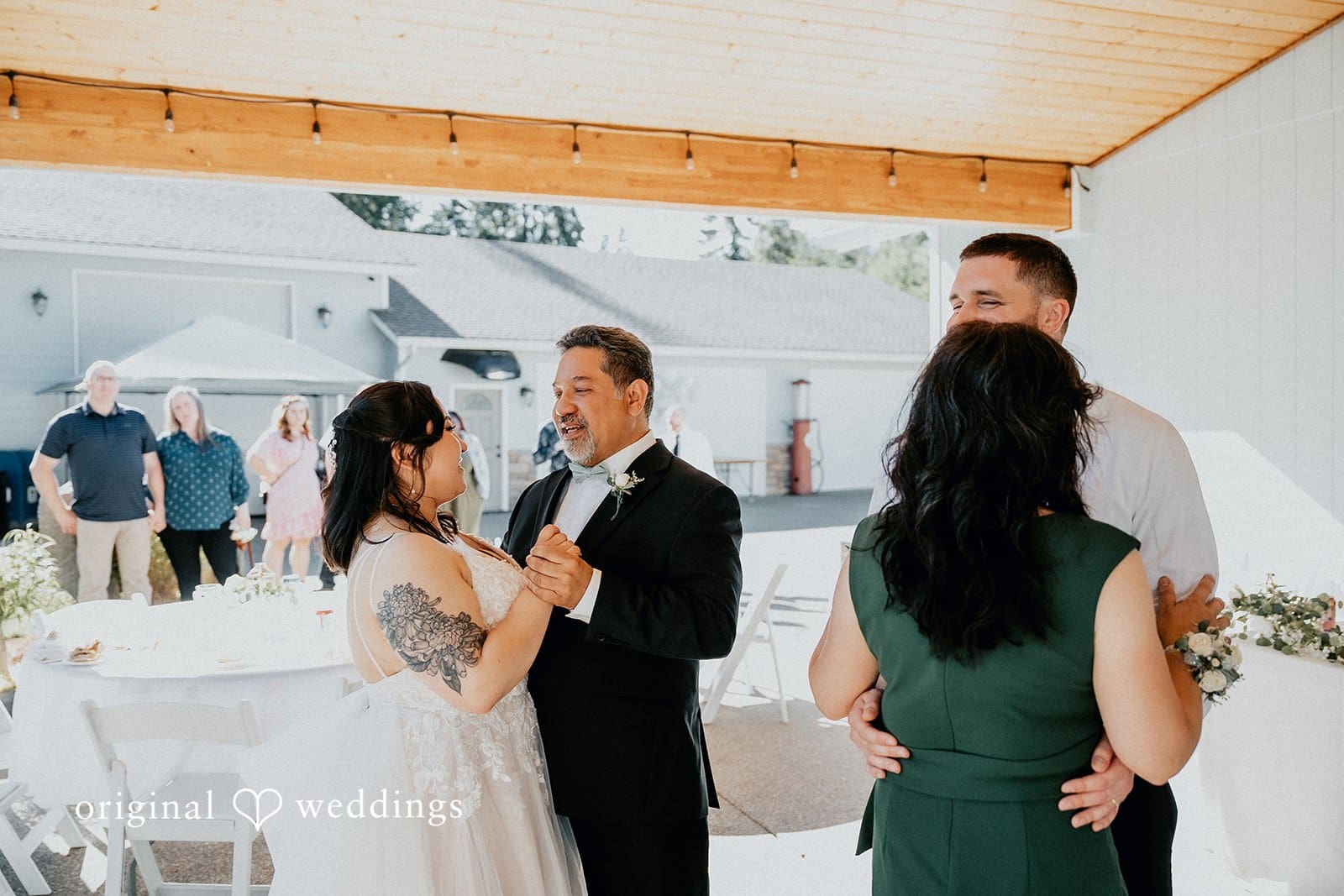 Washington Backyard Wedding // Leticia & Abraham -