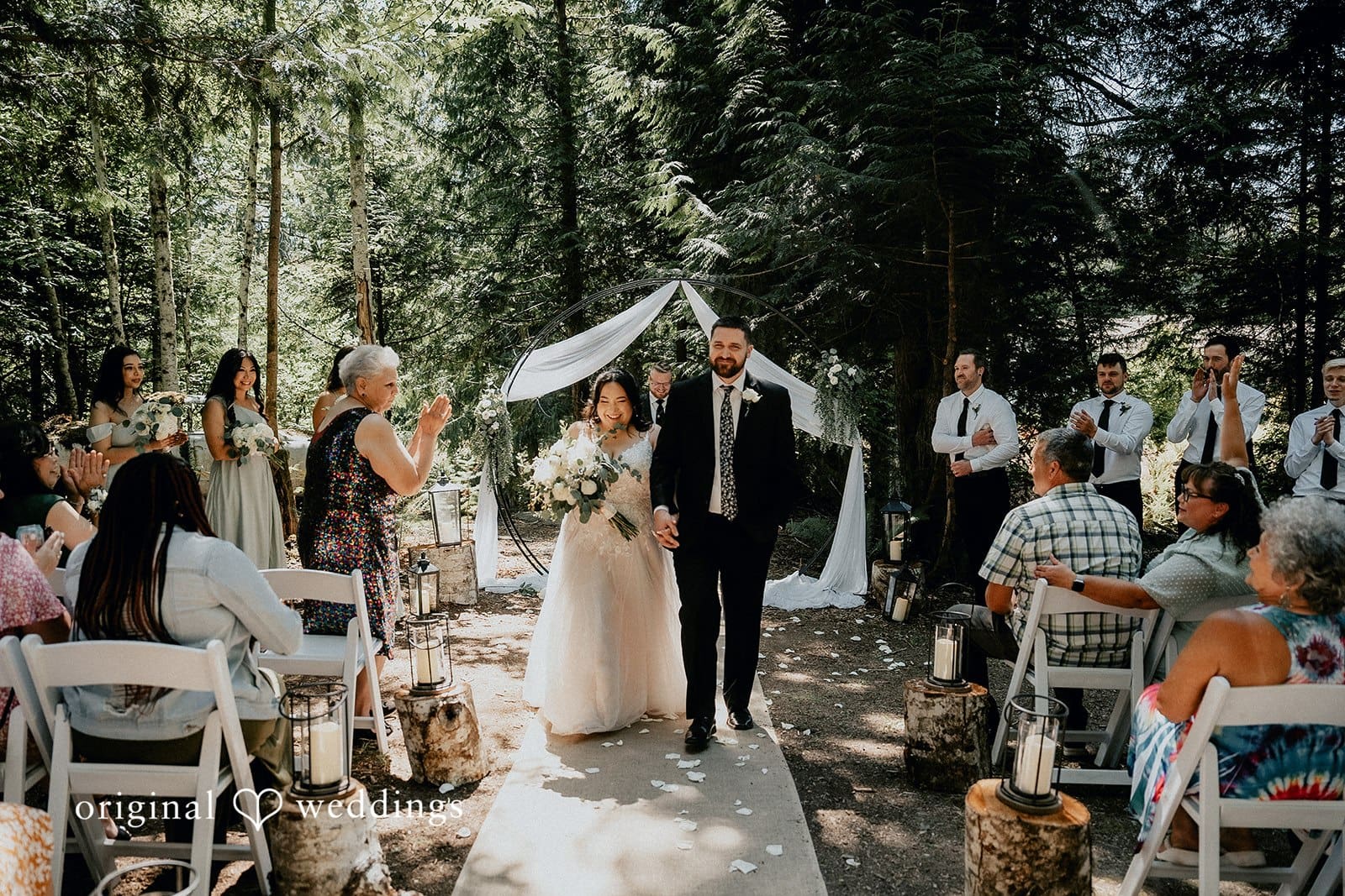 Washington Backyard Wedding // Leticia & Abraham -