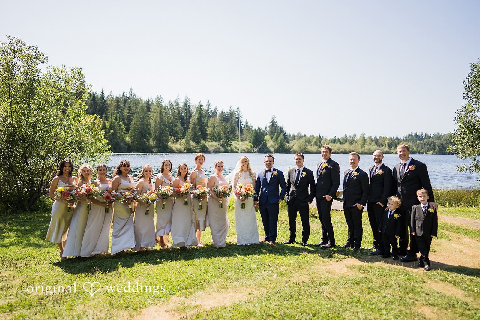 Washington Backyard Wedding // Emily & Brian -