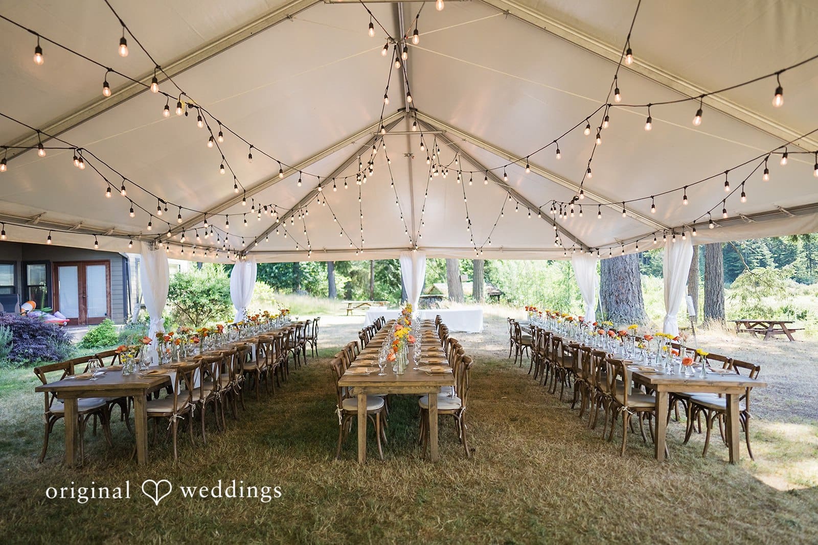 Washington Backyard Wedding // Emily & Brian -