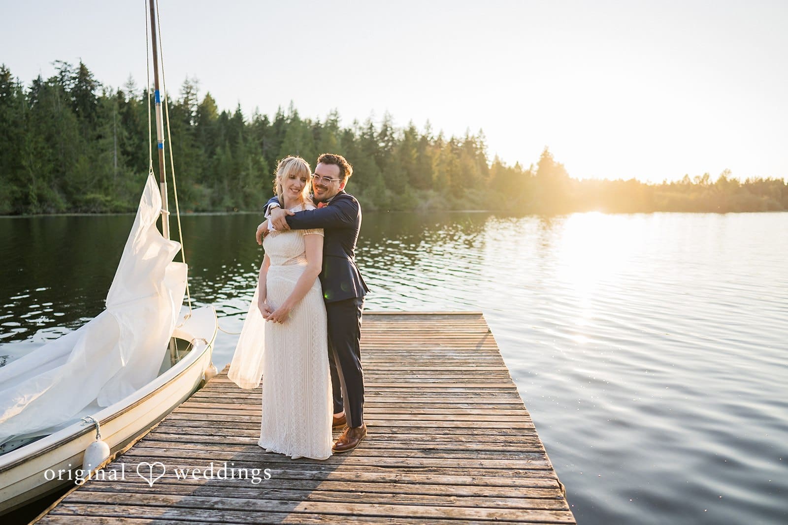 Washington Backyard Wedding // Emily & Brian -