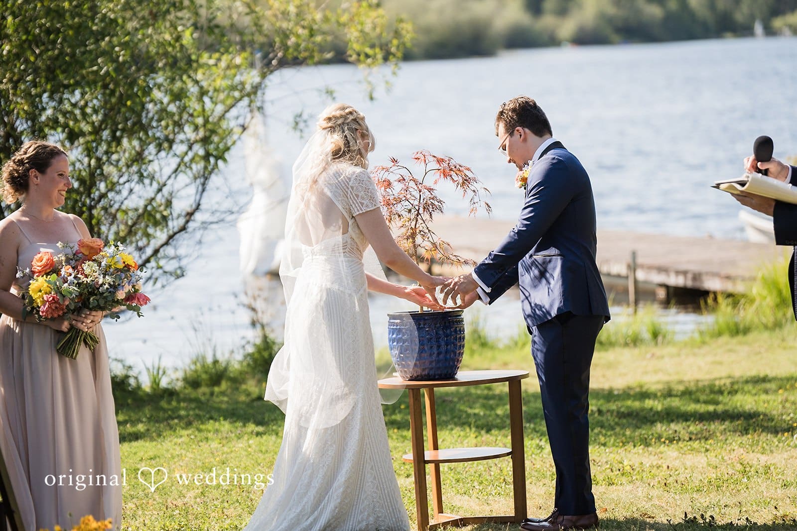 Washington Backyard Wedding // Emily & Brian -