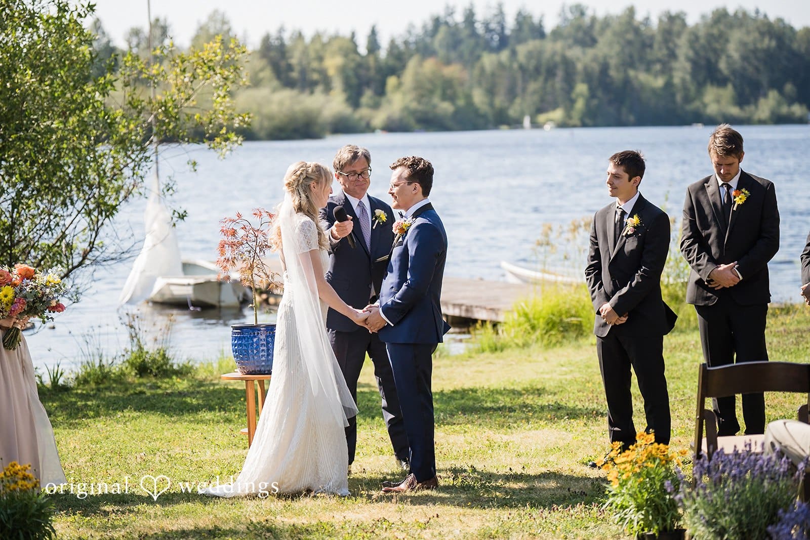 Washington Backyard Wedding // Emily & Brian -