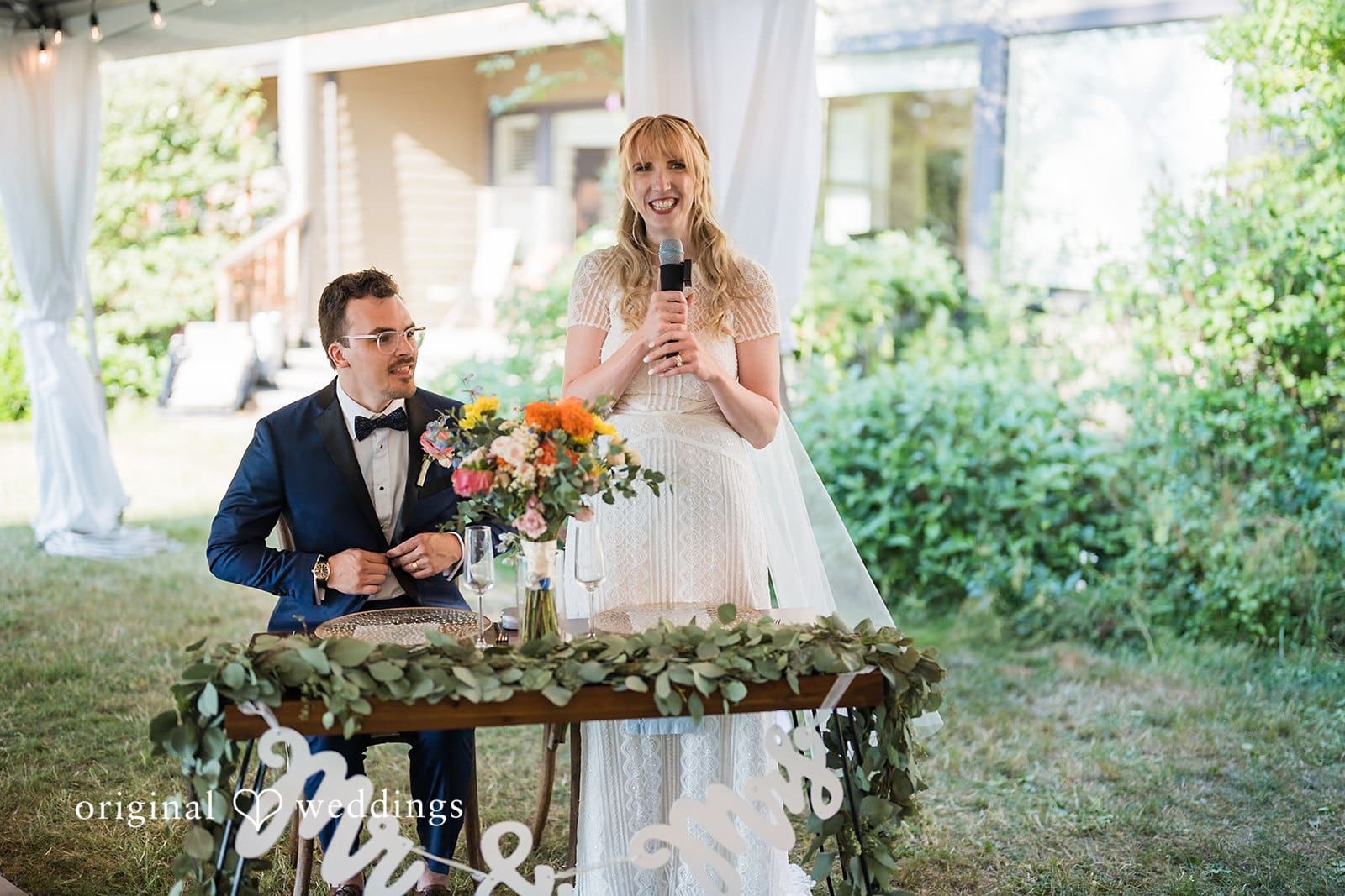 Washington Backyard Wedding // Emily & Brian -