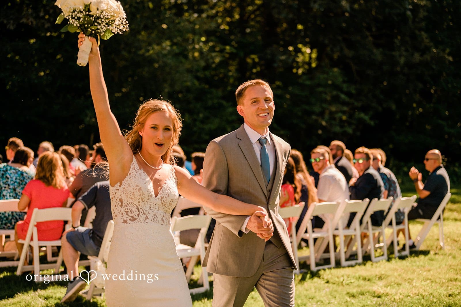 Washington Backyard Wedding // Anna & Michael -